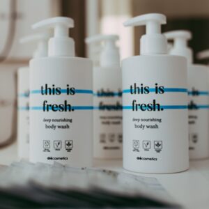 Body Wash: ‘this is fresh.’ 300 ml