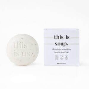Scrub Soap Bar ‘this is soap.’ 125g